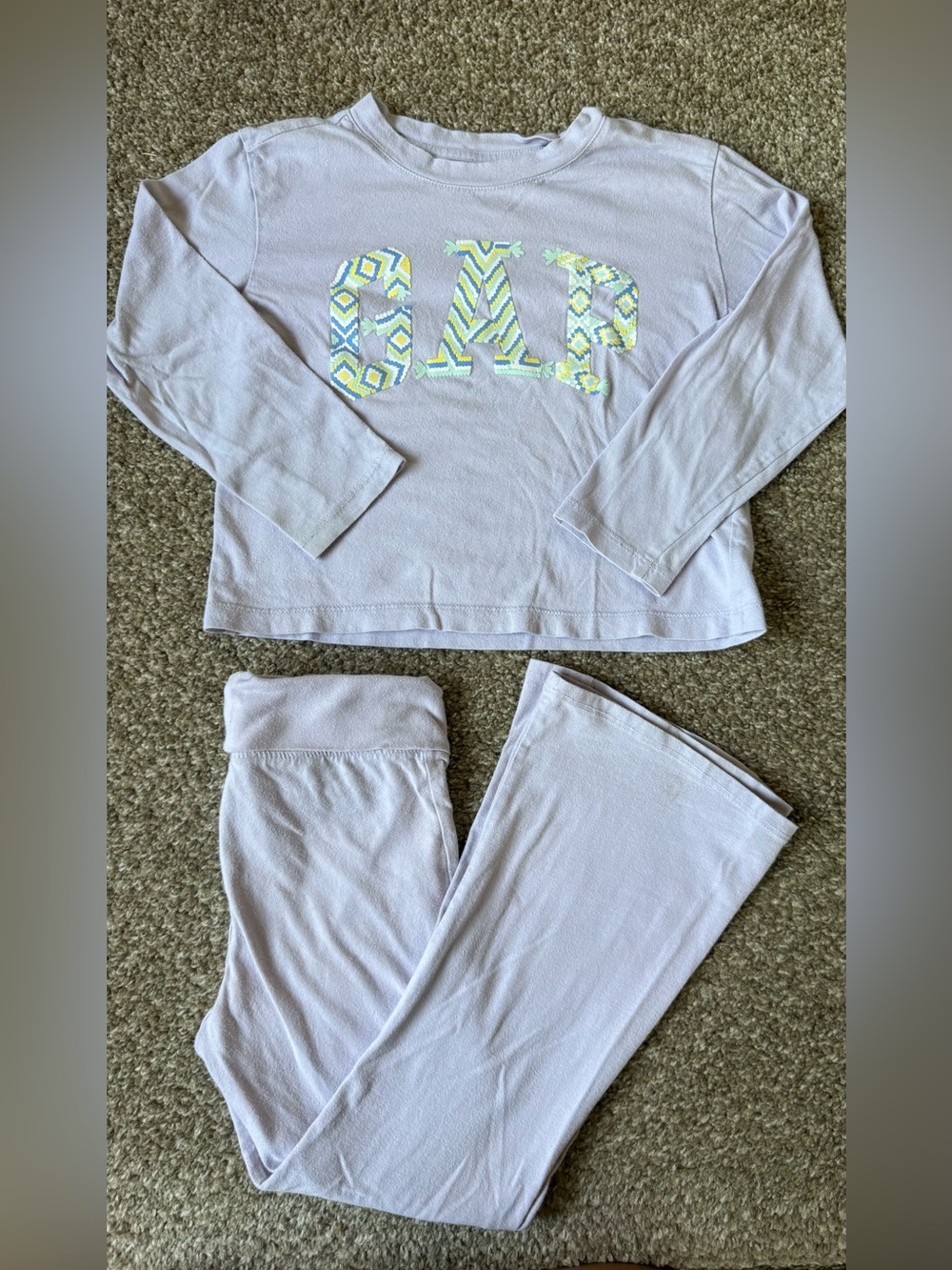 GAP Kids light Long-Sleeve Set with Logo - Picture 2 of 9